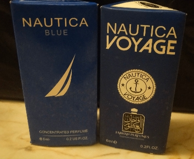 Picture of Combo of Nautica Voyage & Noautica Blue By Al Farhan Concentrated Perfume Oil Long Lasting Fragrance - 6ml+6ml Picture of Combo of Nautica Voyage & Noautica Blue By Al Farhan Concentrated Perfume Oil Long Lasting Fragrance - 6ml+6ml
