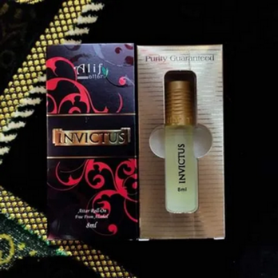 Picture of Invictus attar by Alif 8 ml roll on long lasting fragrance Picture of Invictus attar by Alif 8 ml roll on long lasting fragrance