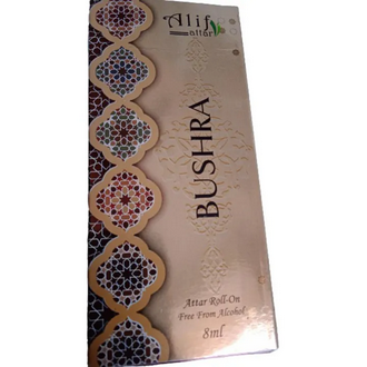 Picture of BUSHRA attar by Alif  8 ml roll on long lasting fragrance Picture of BUSHRA attar by Alif  8 ml roll on long lasting fragrance