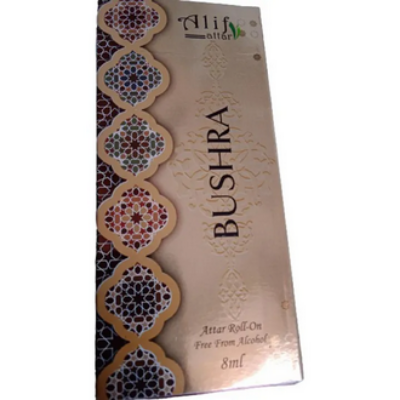 Picture of BUSHRA attar by Alif  8 ml roll on long lasting fragrance Picture of BUSHRA attar by Alif  8 ml roll on long lasting fragrance