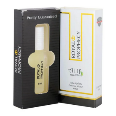 Picture of Royal Prophecy Attar by Alif Long Lasting Roll On Non Alcoholic Perfume (Halal) - 8ml Picture of Royal Prophecy Attar by Alif Long Lasting Roll On Non Alcoholic Perfume (Halal) - 8ml