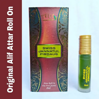 Picture of Swiss Jannatul Firdaus Attar by Alif 8ml Roll On Long Lasting Fragrance