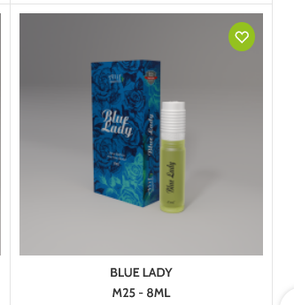 Picture of Blue Lady By Alif Attar Long Lasting Roll On Non Alcoholic Perfume - 8ml Picture of Blue Lady By Alif Attar Long Lasting Roll On Non Alcoholic Perfume - 8ml