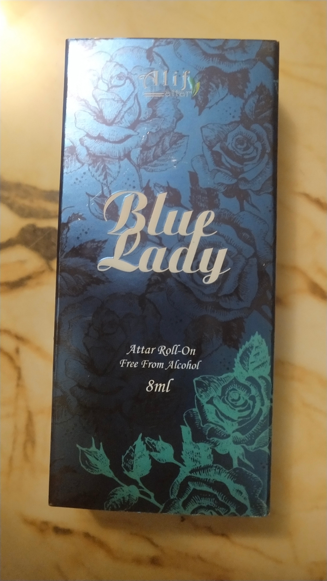 Picture of Blue Lady By Alif Attar Long Lasting Roll On Non Alcoholic Perfume - 8ml Picture of Blue Lady By Alif Attar Long Lasting Roll On Non Alcoholic Perfume - 8ml