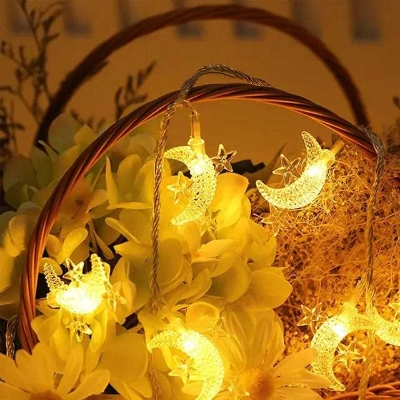 Picture of moon star 20pc led string fairy light- 12ft Picture of moon star 20pc led string fairy light- 12ft