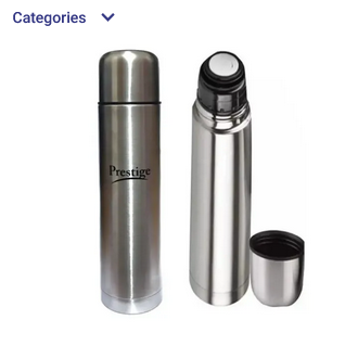 Picture of 1000ML PRESTIGE ALL STEEL HOT/COLD WATER FLASK/TEA FLASKS/VACUUM BOTTLE Picture of 1000ML PRESTIGE ALL STEEL HOT/COLD WATER FLASK/TEA FLASKS/VACUUM BOTTLE