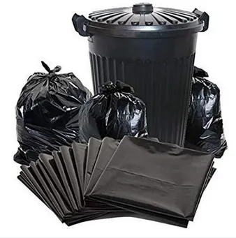 Picture of BLACK (20" X16") 100PCS Trash Bag / Poly Bag / Garbage Bag / Moyla Felar Bag / Polibag Picture of BLACK (20" X16") 100PCS Trash Bag / Poly Bag / Garbage Bag / Moyla Felar Bag / Polibag