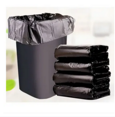 Picture of BLACK (20" X16") 50PCS Trash Bag / Poly Bag / Garbage Bag / Moyla Felar Bag / Polibag Picture of BLACK (20" X16") 50PCS Trash Bag / Poly Bag / Garbage Bag / Moyla Felar Bag / Polibag