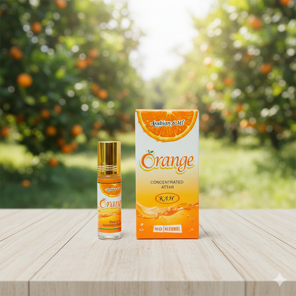 Picture of Orange Flavour Concentrated Perfume oil attar - 6ml Picture of Orange Flavour Concentrated Perfume oil attar - 6ml