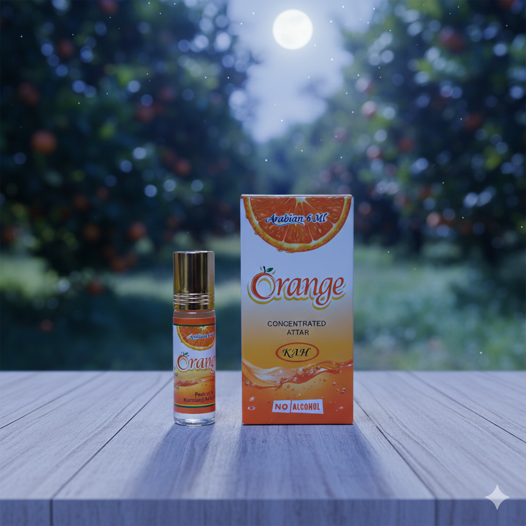 Picture of Orange Flavour Concentrated Perfume oil attar - 6ml Picture of Orange Flavour Concentrated Perfume oil attar - 6ml