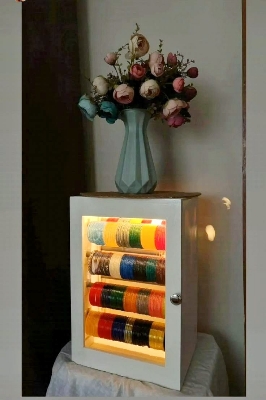 Elegant Churir Almari –  Bangle Organizer with LED Light For Home And Office Elegant Churir Almari –  Bangle Organizer with LED Light For Home And Office