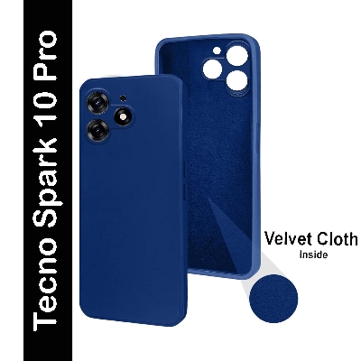 Picture of Silicone TPU Flexible Shockproof Back Cover for Tecno Spark 10 Pro K17 - Anti-Scratch Gel Skin Case