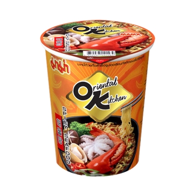 Picture of Mama Instant Cup Noodles Oriental Kitchen Spicy Seafood 65gm Picture of Mama Instant Cup Noodles Oriental Kitchen Spicy Seafood 65gm