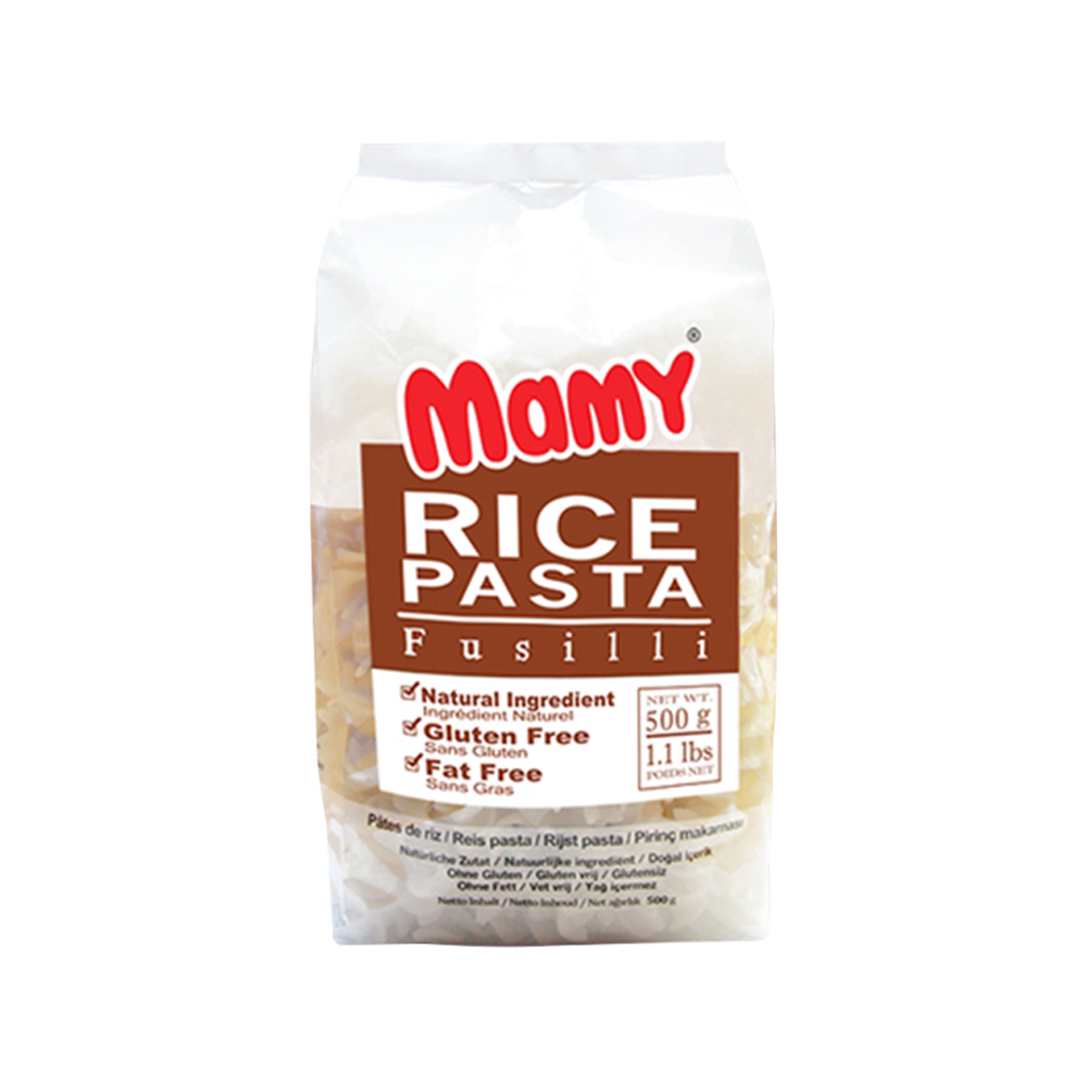 Picture of Mamy Rice Pasta Fusilli 500gm Picture of Mamy Rice Pasta Fusilli 500gm