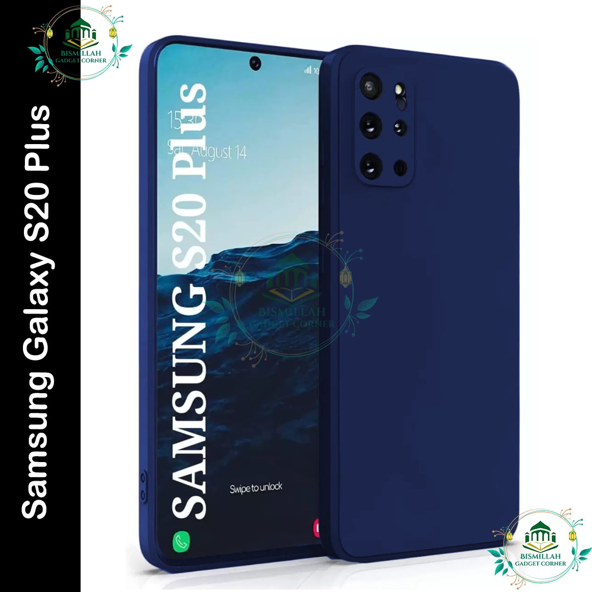 Picture of Premium Liquid Silicone Phone Case for Samsung Galaxy S20 Plus (S20+) - Soft TPU Mobile Back Cover