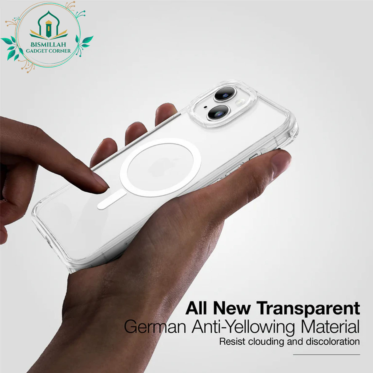Picture of Transparent TPU / Acrylic Crystal Clear MagSafe Case for Apple IPhone 12 Clear