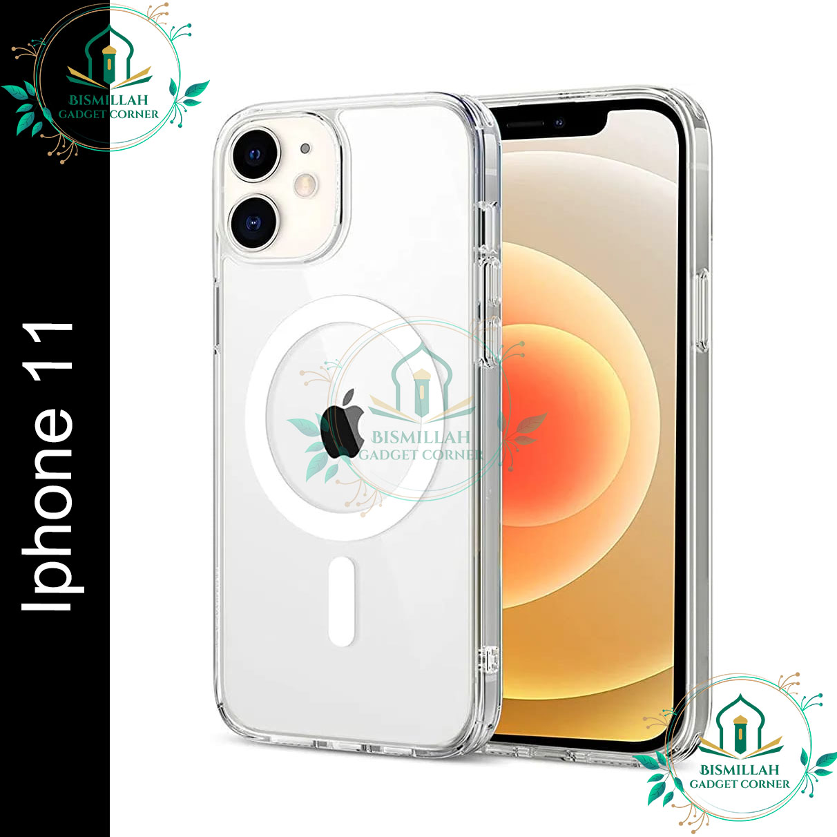 Picture of Transparent TPU / Acrylic Crystal Clear MagSafe Case for Apple IPhone 11 Clear