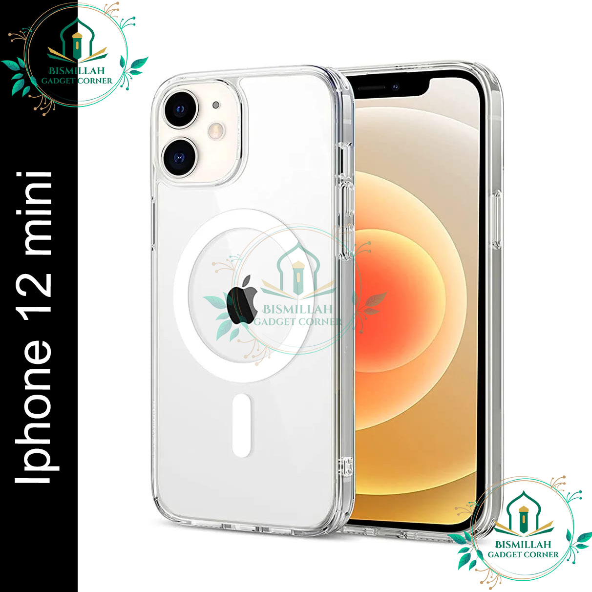 Picture of Transparent TPU / Acrylic Crystal Clear MagSafe Case for Apple IPhone 12 mini Clear