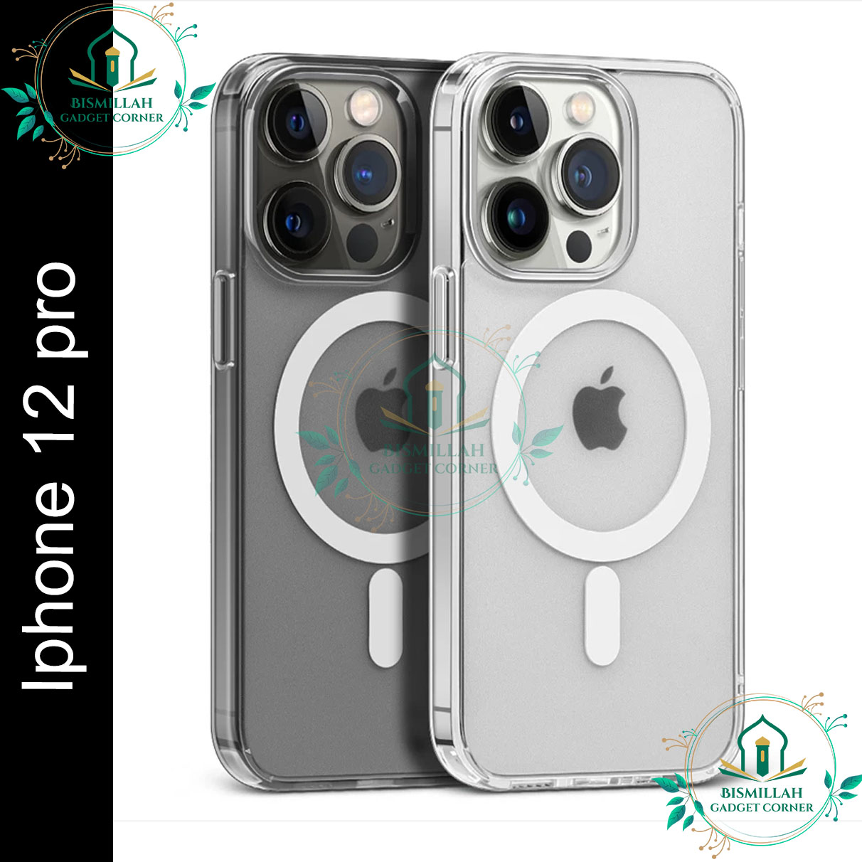 Picture of Transparent TPU / Acrylic Crystal Clear MagSafe Case for Apple IPhone 12 pro Clear