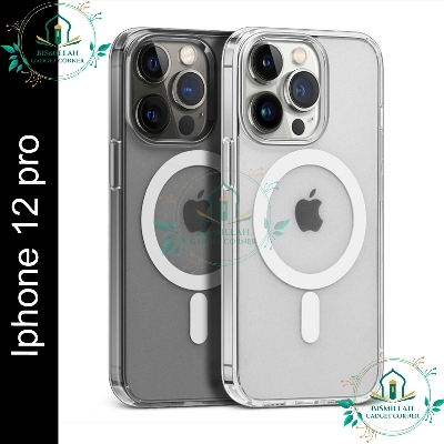 Picture of Transparent TPU / Acrylic Crystal Clear MagSafe Case for Apple IPhone 12 pro Clear