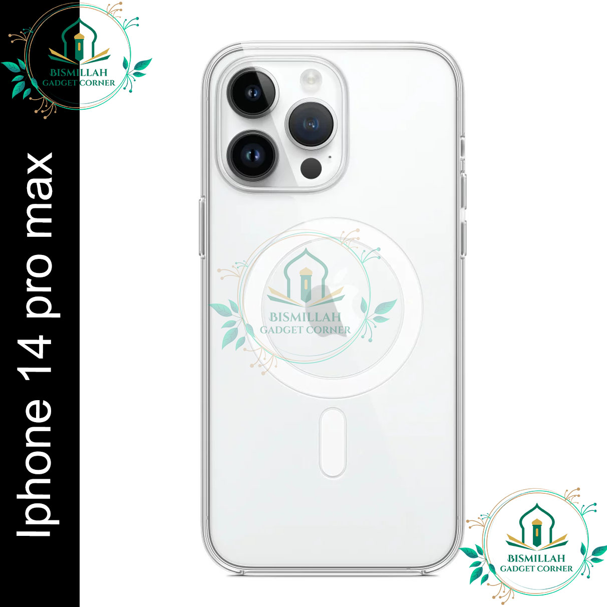 Picture of Transparent TPU / Acrylic Crystal Clear MagSafe Case for Apple IPhone 14 pro max Clear