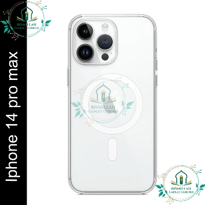 Picture of Transparent TPU / Acrylic Crystal Clear MagSafe Case for Apple IPhone 14 pro max Clear