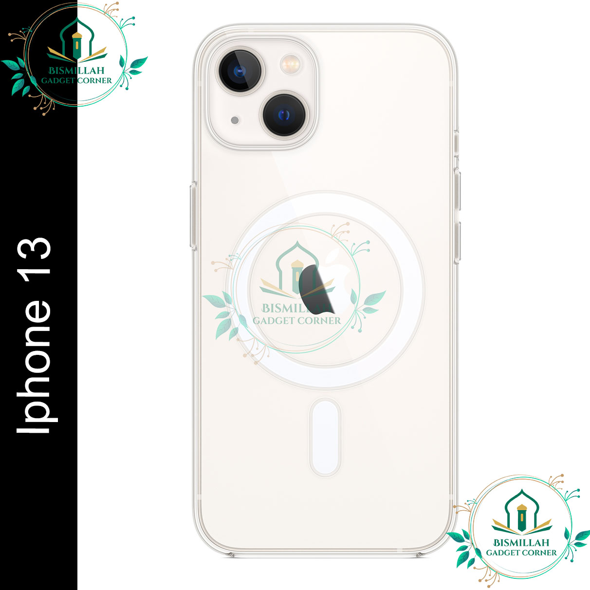 Picture of Transparent TPU / Acrylic Crystal Clear MagSafe Case for Apple IPhone 13 Clear