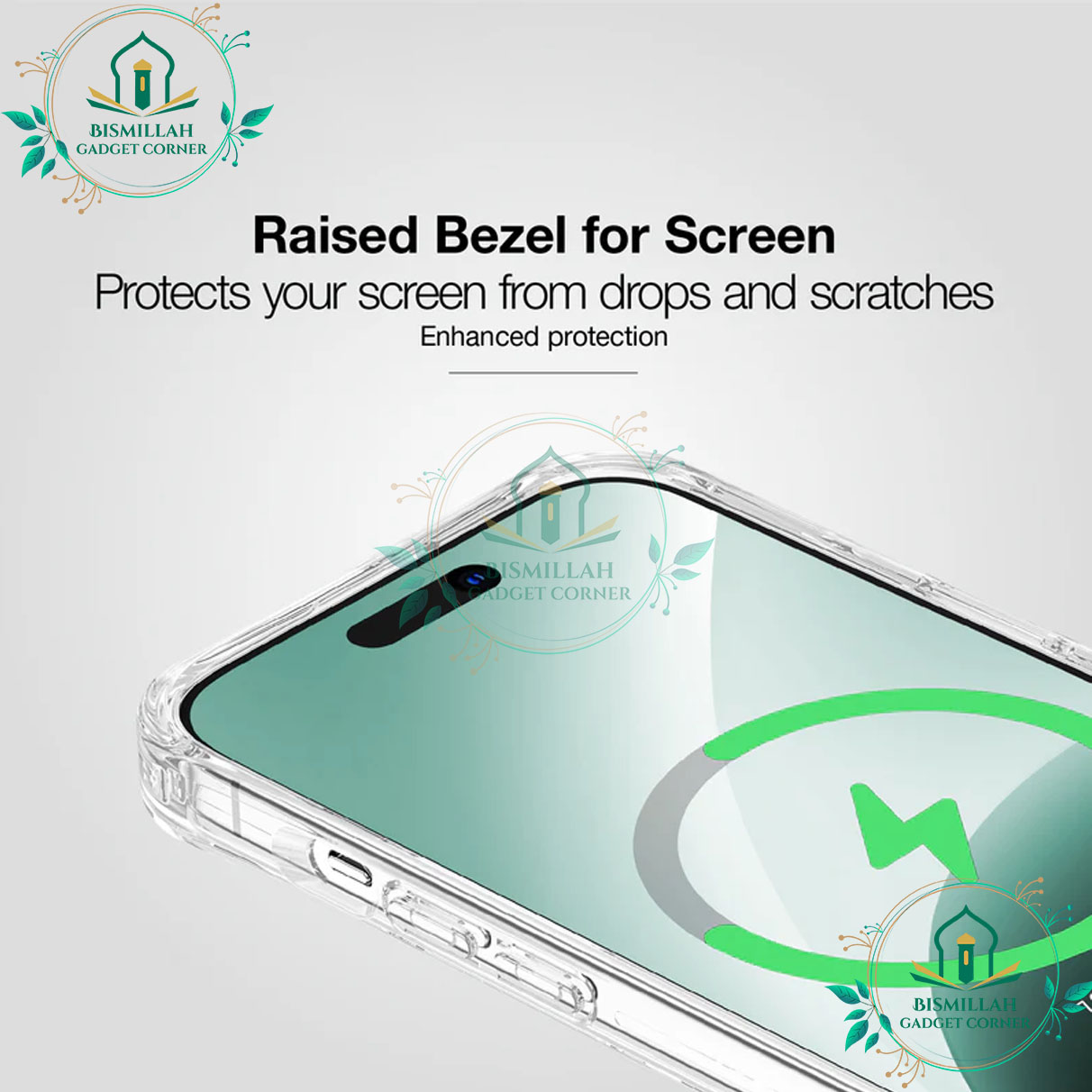 Picture of Transparent TPU / Acrylic Crystal Clear MagSafe Case for Apple IPhone 13 Clear