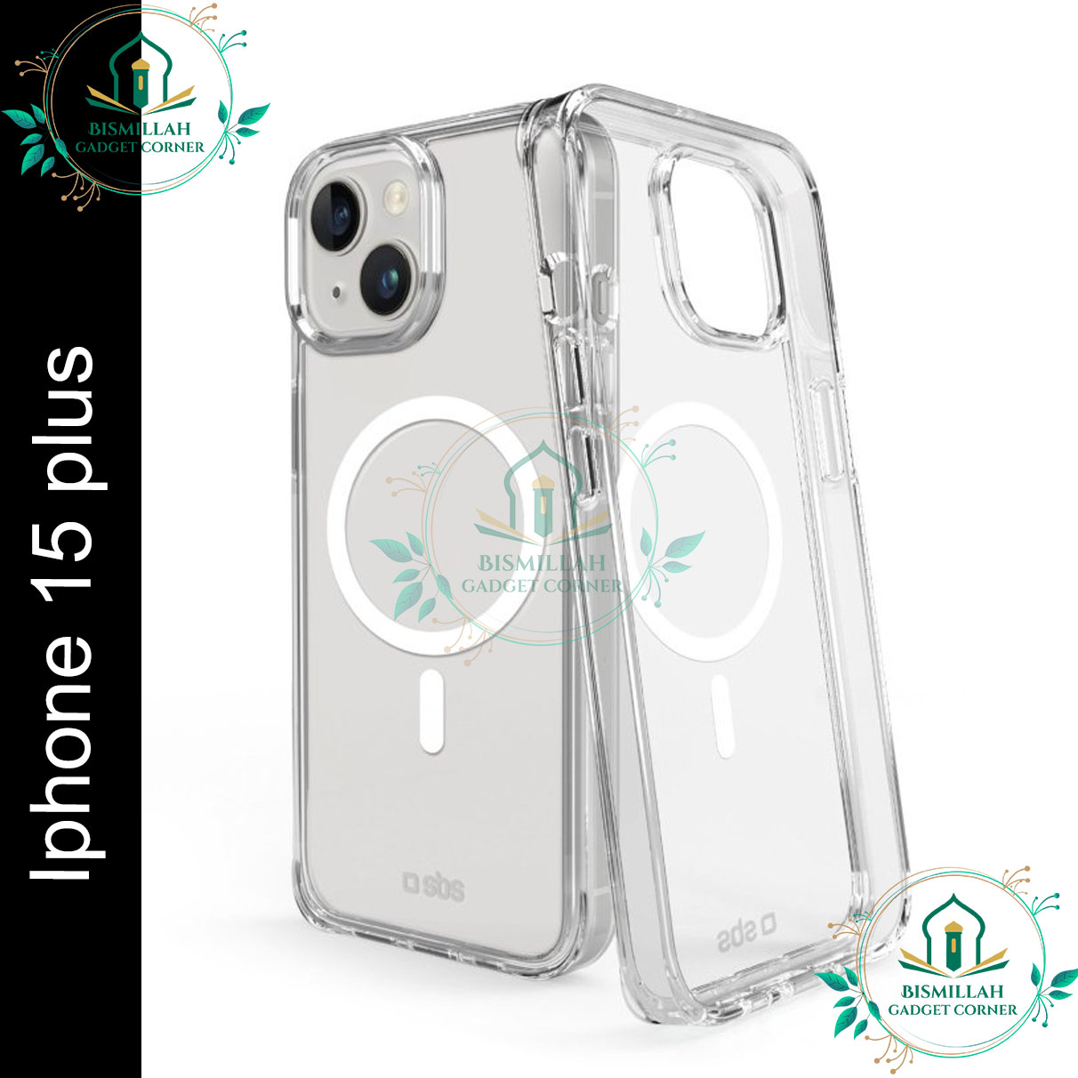 Picture of Transparent TPU / Acrylic Crystal Clear MagSafe Case for Apple IPhone 15 plus Clear
