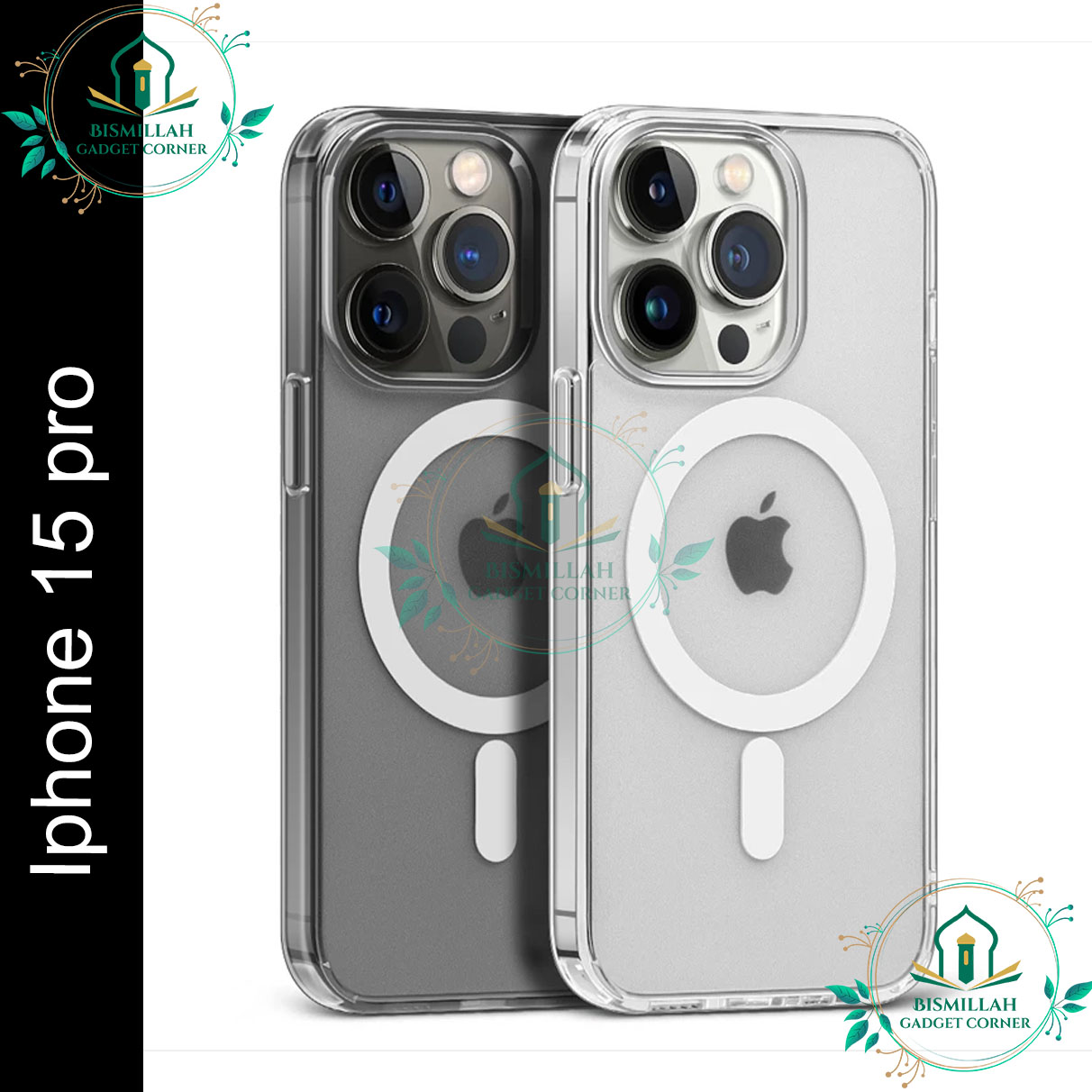 Picture of Transparent TPU / Acrylic Crystal Clear MagSafe Case for Apple IPhone 15 pro Clear