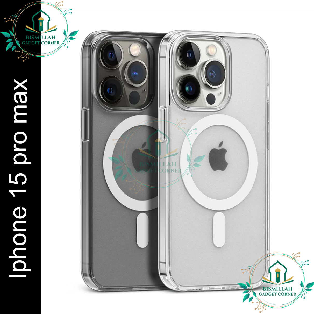 Picture of Transparent TPU / Acrylic Crystal Clear MagSafe Case for Apple IPhone 15 pro max Clear