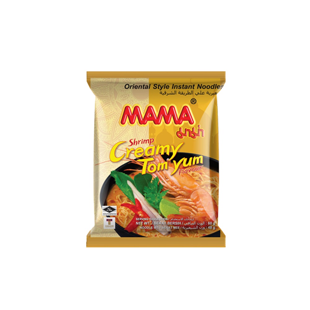 Picture of Mama Oriental Style Instant Noodles Shrimp Creamy Tom Yum Flavour 60gm Picture of Mama Oriental Style Instant Noodles Shrimp Creamy Tom Yum Flavour 60gm