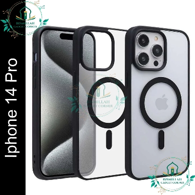 Picture of Acrylic Crystal Clear MagSafe Case for Apple IPhone 14 pro Clear