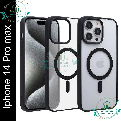 Picture of Acrylic Crystal Clear MagSafe Case for Apple IPhone 14 pro max Clear