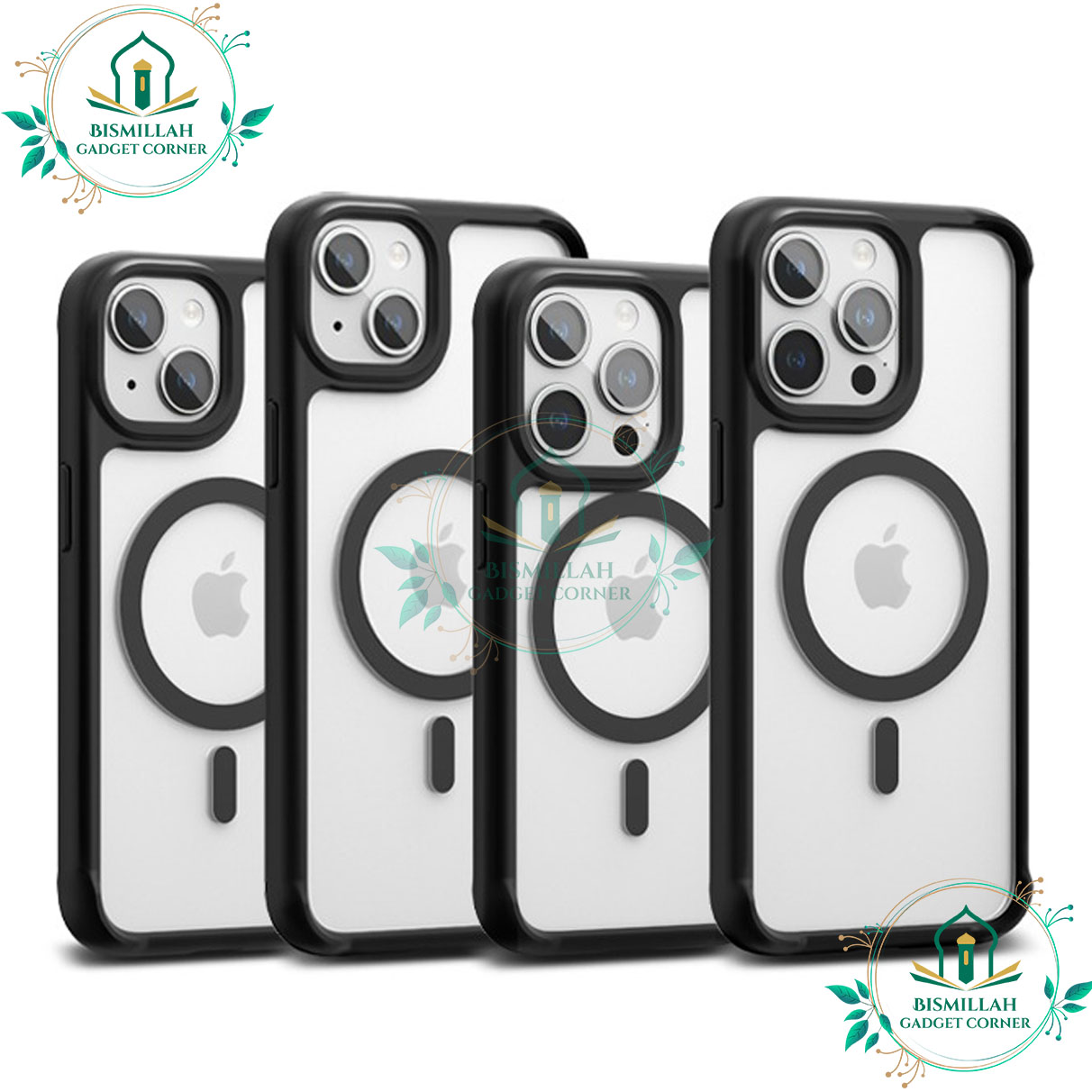 Picture of Acrylic Crystal Clear MagSafe Case for Apple IPhone 13 pro Clear