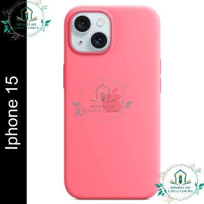 Picture of Premium Liquid Silicone Phone case for Iphone 15 Liquid Silicon Mobile Back Case Soft Silicone Phone Cover