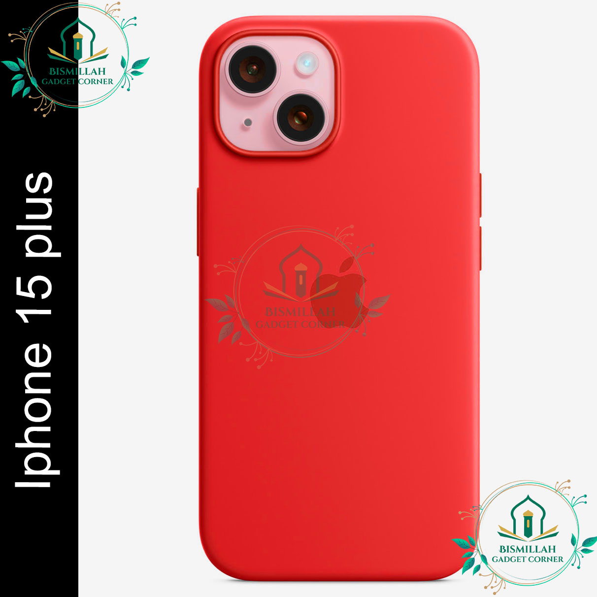 Picture of Premium Liquid Silicone Phone case for Iphone 15 plus Liquid Silicon Mobile Back Case Soft Silicone Phone Cover