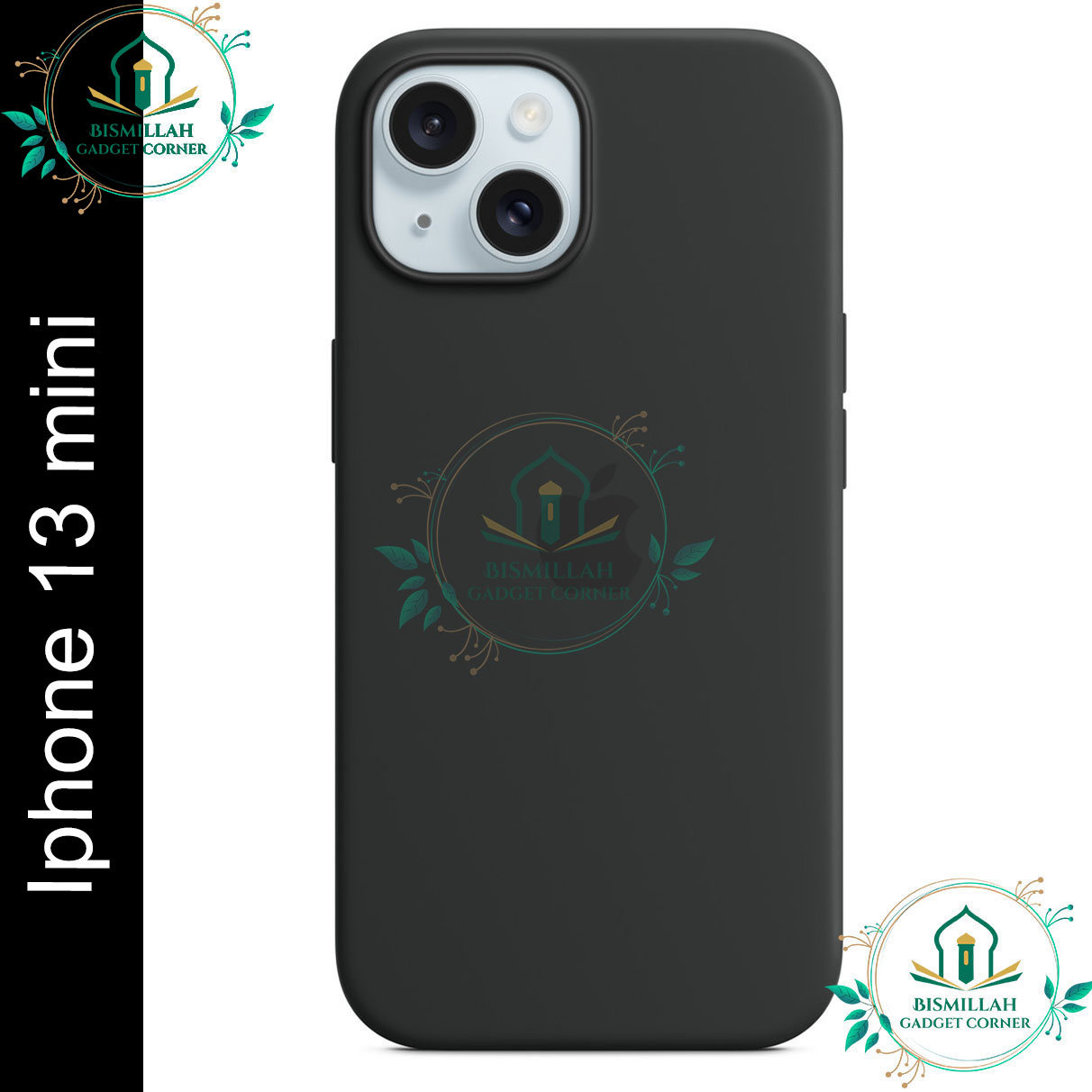 Picture of Premium Liquid Silicone Phone case for Iphone 13 mini Liquid Silicon Mobile Back Case Soft Silicone Phone Cover