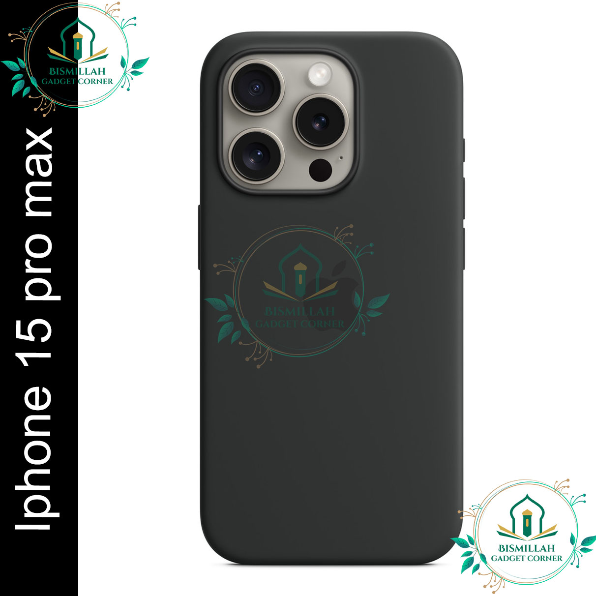 Picture of Premium Liquid Silicone Phone case for Iphone 15 pro max Liquid Silicon Mobile Back Case Soft Silicone Phone Cover