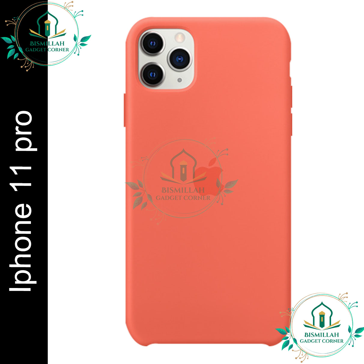 Picture of Premium Liquid Silicone Phone case for Iphone 11 pro Liquid Silicon Mobile Back Case Soft Silicone Phone Cover