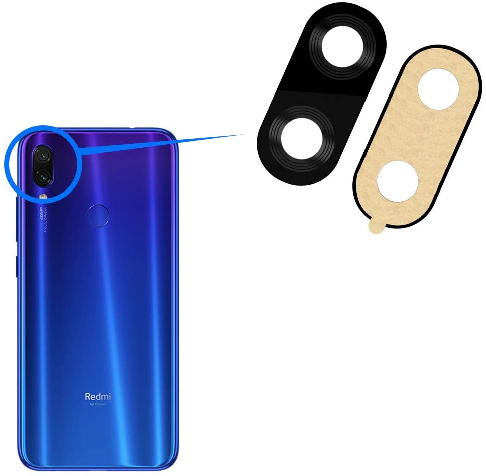 Picture of For Xiaomi Redmi Note 7 camera main glass Rear Facing Camera Glass Lens Replacement