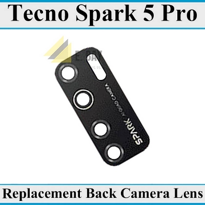 Picture of For Tecno Spark 5 / 5 Pro main camera glass Rear Facing Camera Glass Lens Replacement