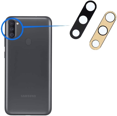 Picture of For Samsung Galaxy A11 Camera main glass lens Rear Facing Camera Glass Lens Replacement