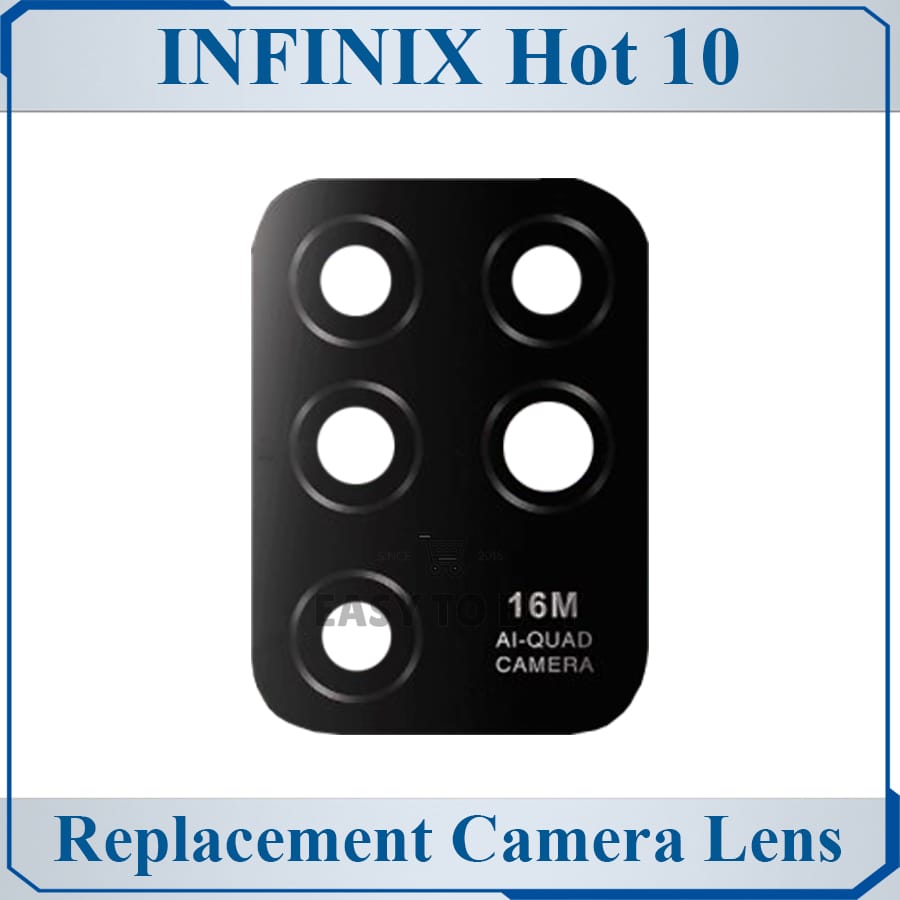 Picture of For Infinix Hot 10 main camera glass Rear Facing Camera Glass Lens Replacement main camera glass Rear Facing Camera Glass Lens Replacement