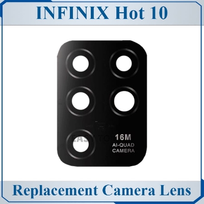 Picture of For Infinix Hot 10 main camera glass Rear Facing Camera Glass Lens Replacement main camera glass Rear Facing Camera Glass Lens Replacement