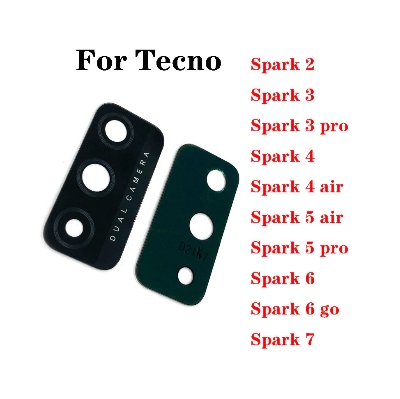 Picture of Tecno Spark 6 Go Replacement Back Camera Lens Glass For Tecno Spark 6 Go