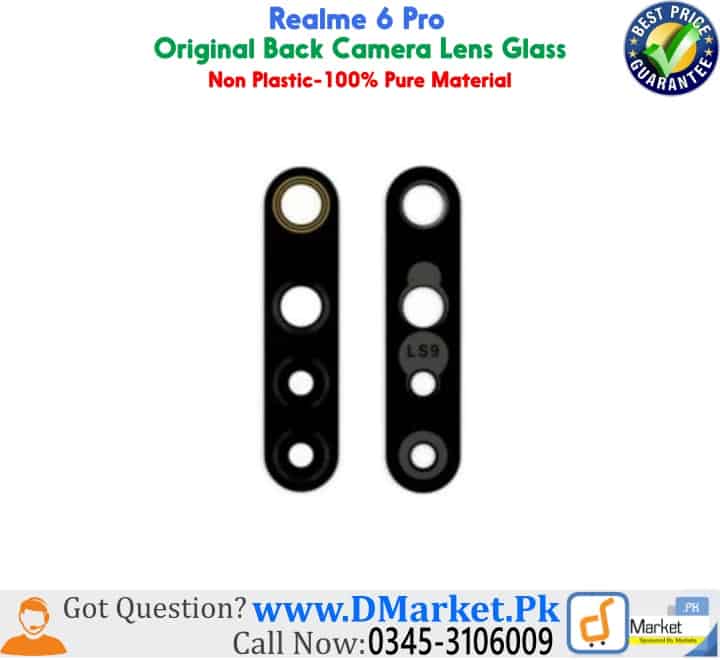 Picture of For Realme 6 / 6 Pro main camera glass Rear Facing Camera Glass Lens Replacement