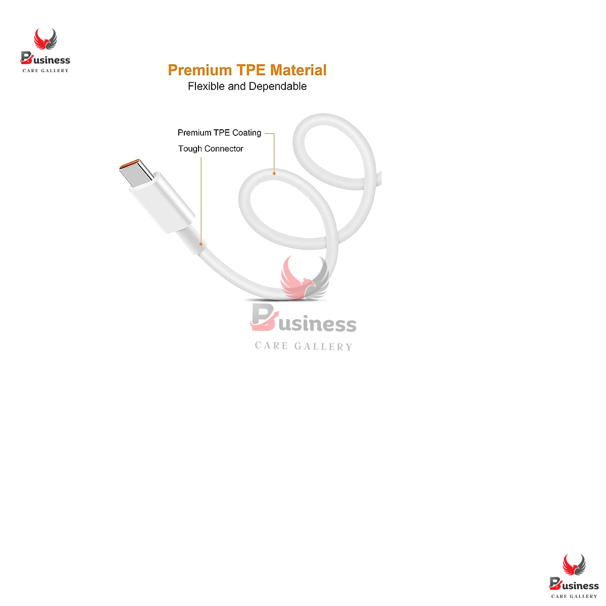 Picture of 10W to 65W Type-C USB Cable for Xiaomi Mi 10, Mi 10T Pro, Mi 10T, Redmi Note 9 Pro Max, K20, Note 9 Pro, Note 9 Pro Max, Note 8 Pro, Note 8 Pro, Note 9 USB Cable Original Like Charger Cable | Quick, Dash, Warp, Dart, Flash, Turbo, Super Vooc Fast Charging