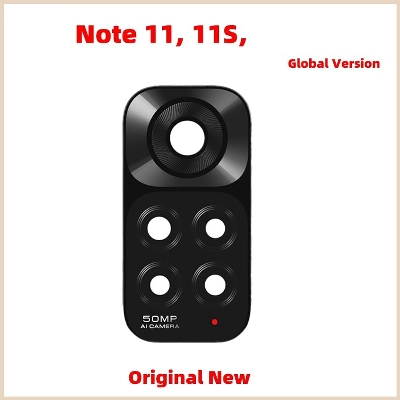 Picture of Original Camera Lens Glass For Xiaomi Redmi Note 11 , 11S, 11 Pro 4G/5G Back Camera Glass Lens Smartphone Parts