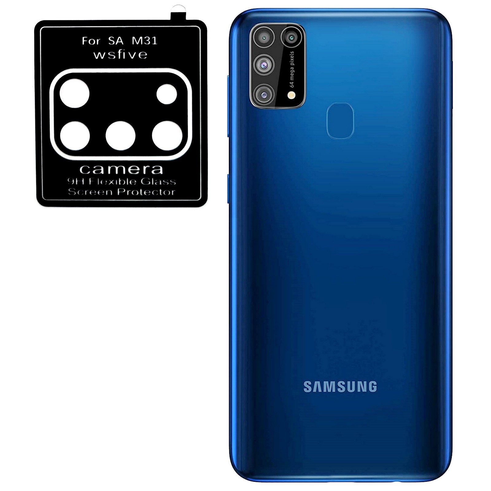 Picture of For Samsung Galaxy M31 camera main glass Rear Facing Camera Glass Lens Replacement